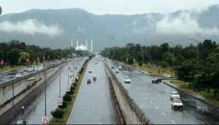  اسلام آباد  اور پنجاب کے مختلف علاقوں میں بارش 