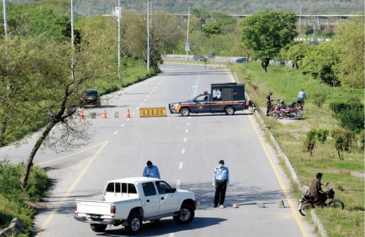 کورونا کے بڑھتے کیسز کے باعث اسلام آباد کے دو سیکٹرز سیل