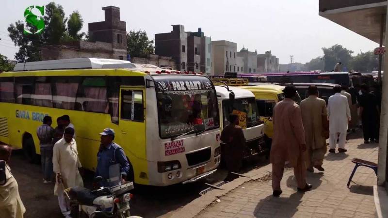 پنجاب میں ٹرانسپورٹ بحال نہ ہوسکی، لاہور سمیت کئی شہروں میں ٹرمینلز خالی
