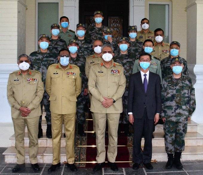 آرمی چیف سے چینی پیپلز لبریشن آرمی کے وفد کی ملاقات، اہم امور پر گفتگو