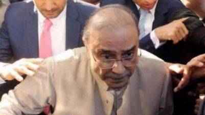 پارک لین ریفرنس، آصف زرداری پر فرد جرم کیلئے 6 جولائی کی تاریخ مقرر