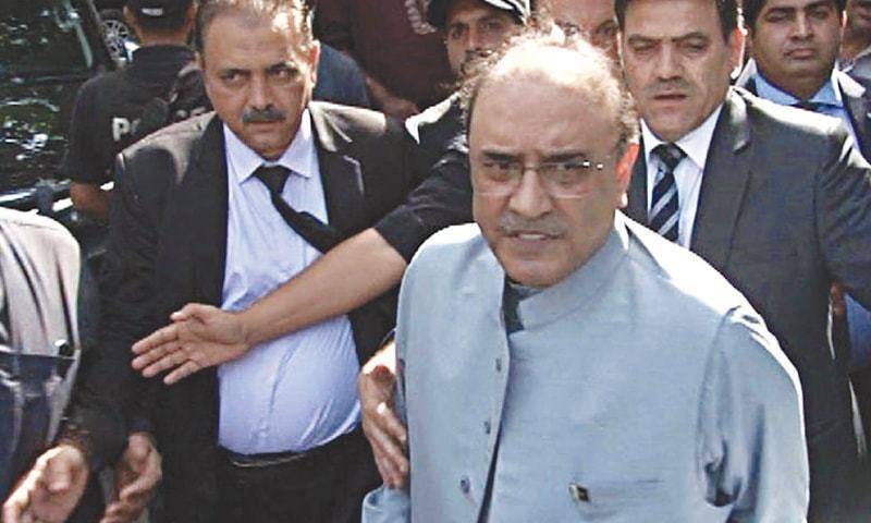 پارک لین ریفرنس:زرداری پر فرد جرم عائد کرنے کی کارروائی پھر موخر