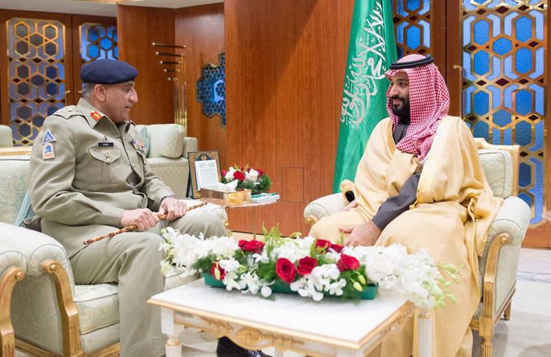 جنرل قمر جاوید باجوہ کا سعودی شہزادے سے ٹیلیفونک رابطہ، شاہ سلمان کی طبیعت دریافت کی