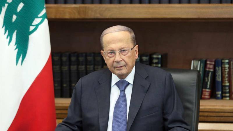 بندرگاہ پر دھماکا غیرملکی میزائل یا بم حملہ بھی ہو سکتا ہے، لبنانی صدر