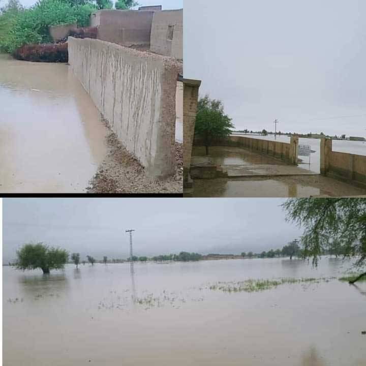 شدید بارشوں کے بعد نائی گج ڈیم کو شدید نقصان، شگاف پڑ گیا