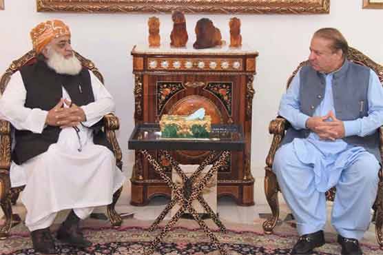  مولانا فضل الرحمان کو فون,ن لیگ بھرپور اپوزیشن کریگی، نواز شریف کی یقین دہانی
