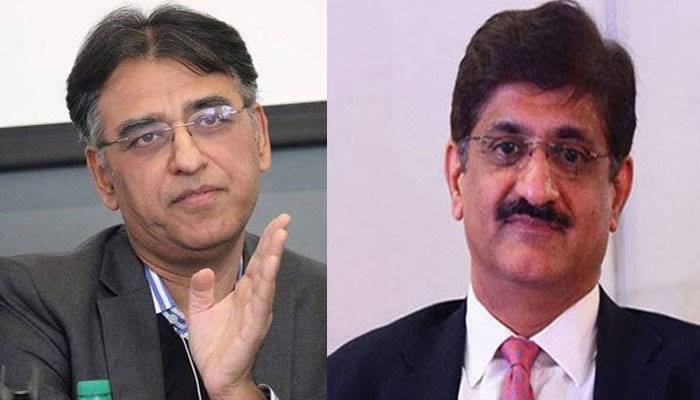مراد علی شاہ کی اسد عمر سے ملاقات، کراچی کی بہتری کے حوالے سے اہم پیش رفت