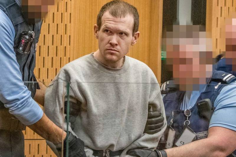 نیوزی لینڈکی مسجد النور  میں فائرنگ کےمجرم برینٹن ٹارنٹ کو عمر قید کی سزا سنا دی گئی