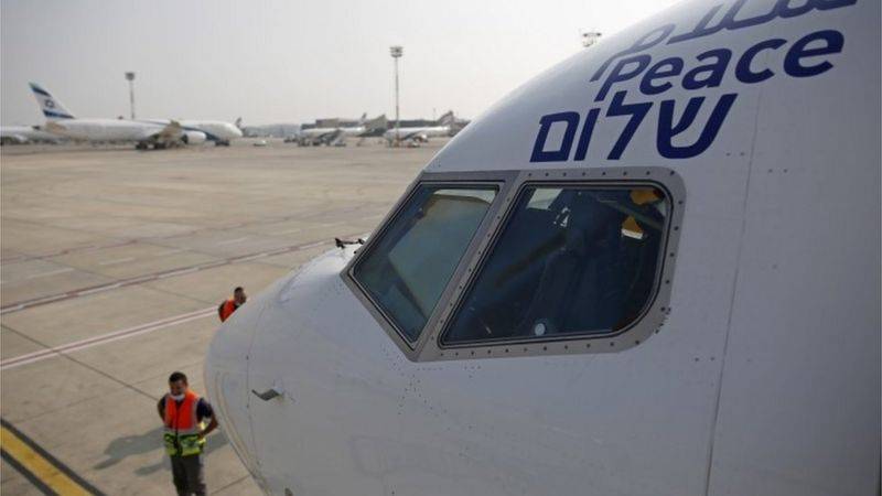  تاریخ میں‌ پہلی بار اسرائیلی طیارہ متحدہ عرب امارات میں لینڈ کر گیا