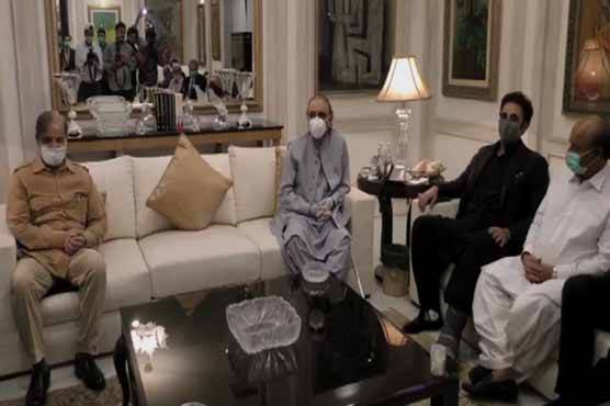 شہباز شریف کی آصف زرداری سے ملاقات، اپوزیشن کی مشترکہ حکمت عملی پر تبادلہ خیال