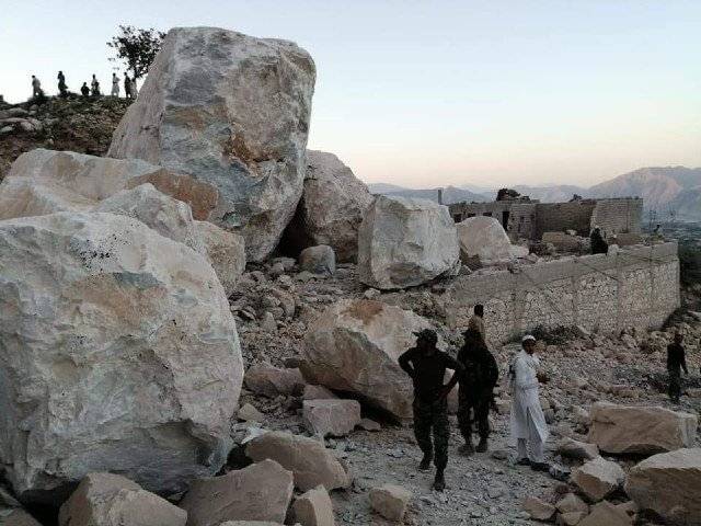 مہمند میں ماربل کی کان بیٹھ گئی، 8 مزدور جاں بحق