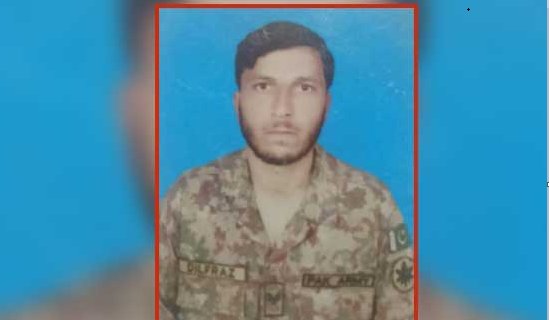 بھارتی فوج کی ایل او سی پر فائرنگ، پاک فوج کا ایک جوان شہید