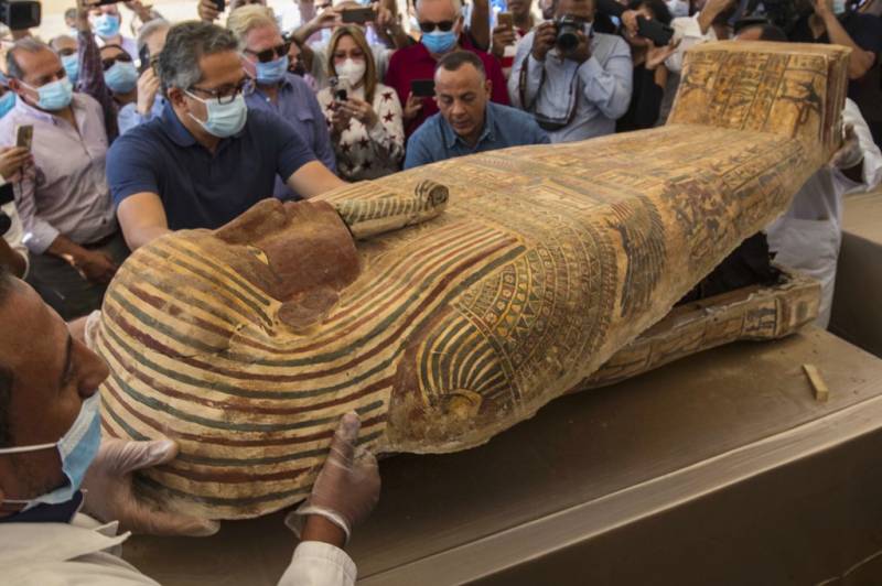 اڑھائی ہزار سال پرانے تابوت نے مصری آثار قدیمہ کو چکرا کر رکھ دیا