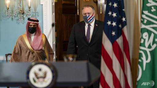 سعودی عرب اسرائیل کو تسلیم کرے،، مائیک پومپیو کا سعودی وزیر خارجہ سے مطالبہ 