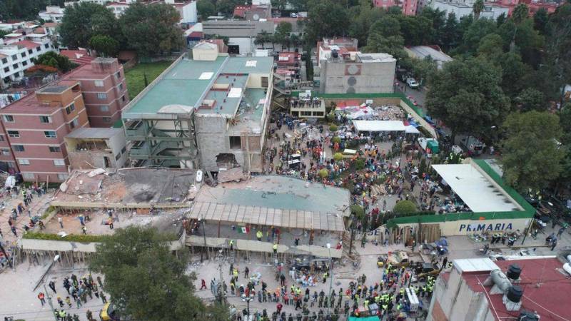 میکسیکو  ،  زلزلے سے19 بچوں سمیت 26 افراد کی ہلاکت پرسکول مالک کو 31 سال قید