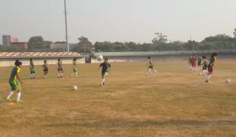 Pakistan women Football Team, Lahore, 
