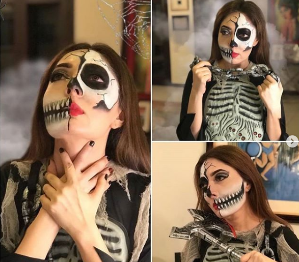 sharmila farooqi,halloween,viral,social media users,photos,ppp