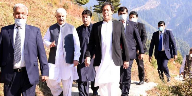 Gabin Jabba, Prime Minister Imran Khan, Chief Minister Khyber Pakhtunkhwa