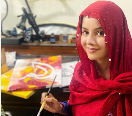 Rabi Pirzada wrote the third part of the Holy Quran by hand