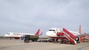 indian fligh in krachi 