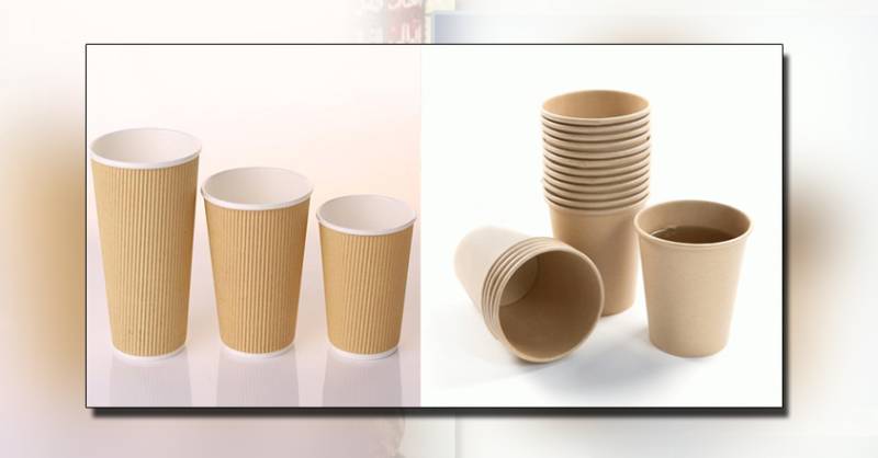 Disposable cups have negative effects of drinking tea or coffee