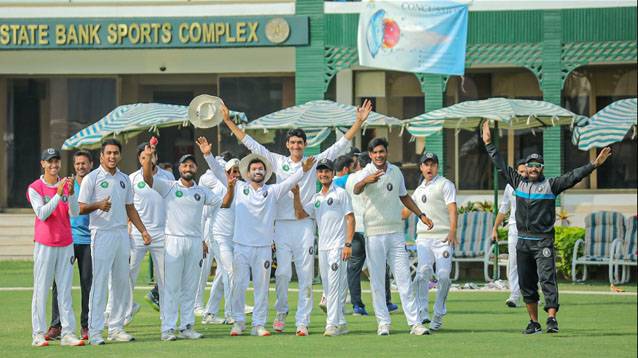 Quaid-e-Azam Trophy First XI, Khyber Pakhtunkhwa defeated Sindh and Southern Punjab defeated Balochistan