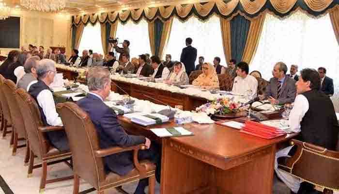 وفاقی کابینہ کا ریاست کیخلاف بغاوت اور اس پر اکسانے والوں کیخلاف فوری کارروائی کا فیصلہ