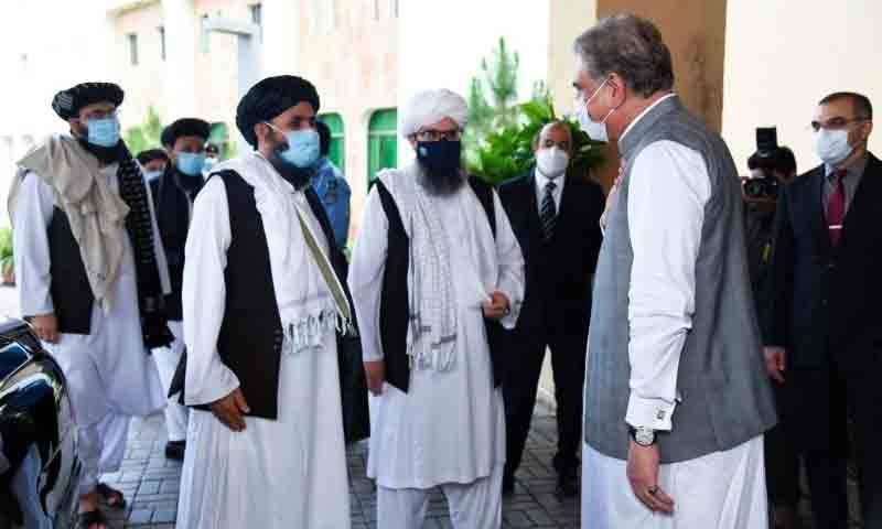 شاہ محمود قریشی کی افغان طالبان کے وفد سے ملاقات، اہم امور پر تبادلہ خیال