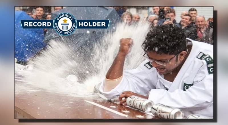 2020 میں راشد نسیم گنیز بک آف ورلڈ ریکارڈ کی ویڈیو کا حصہ بن گئے 