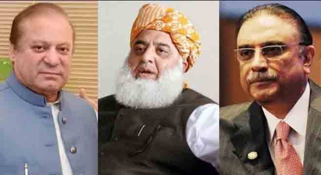نواز شریف، زرداری اور مولانا کے ٹیلیفونک رابطے، استعفوں کے معاملے پر گفتگو