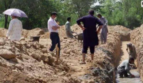 وفاق میں شمشان گھاٹ کی تیاری 