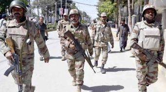 بلوچستان میں ایف سی کی چیک پوسٹ پر دہشتگردوں کا حملہ ،7 شہید 