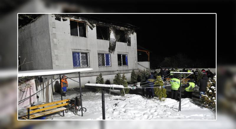 یوکرین کے ایک نرسنگ ہاؤس میں آتشزدگی کے نتیجے میں 15 افرادہلاک اور 11 زخمی ہوگئے