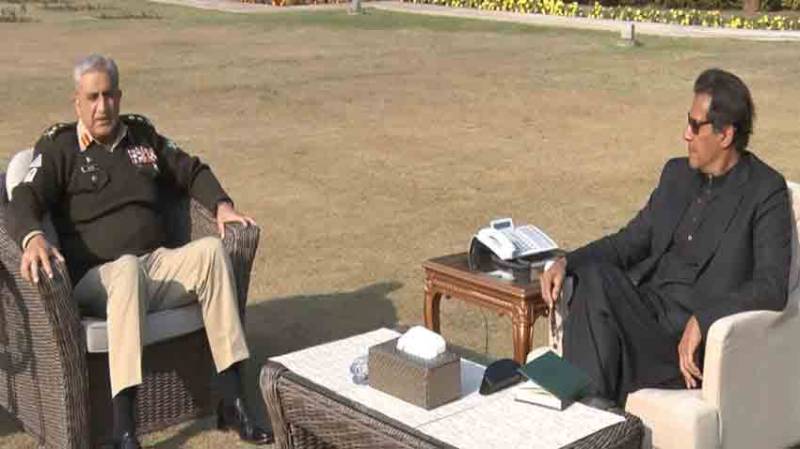 وزیراعظم سے آرمی چیف کی ملاقات، اہم امور پر تبادلہ خیال