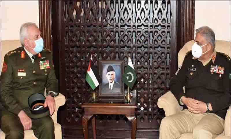  اردن کے ساتھ برادرانہ تعلقات کو پاکستان خصوصی اہمیت دیتا ہے، آرمی چیف