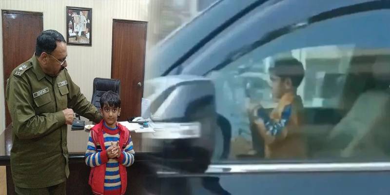 لینڈکروزر چلانے والے بچے پر کتنا جرمانہ کیا گیا ؟ تفصیلات سامنے آگئیں 