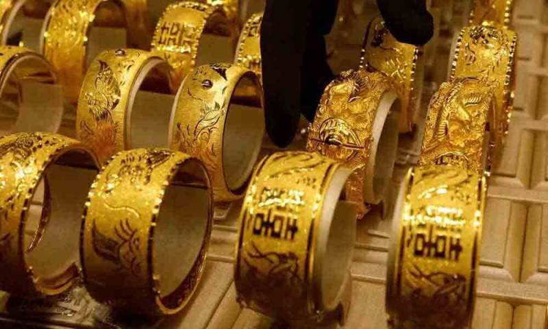 صرافہ مارکیٹوں میں سونے کی فی تولہ قیمت میں 250 روپے کا اضافہ