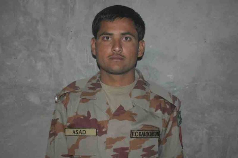  کچلاک میں دہشت گردوں کی ایف سی چیک پوسٹ پر فائرنگ، سپاہی شہید