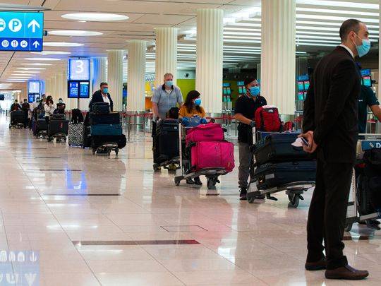 دبئی ایئرپورٹ پر مسافروں کی آمد میں 70 فیصد کمی