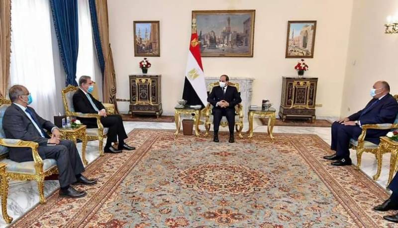  وزیر خارجہ کی مصری صدر سے ملاقات، دو طرفہ تعلقات سمیت باہمی دلچسپی کے امور پر گفتگو