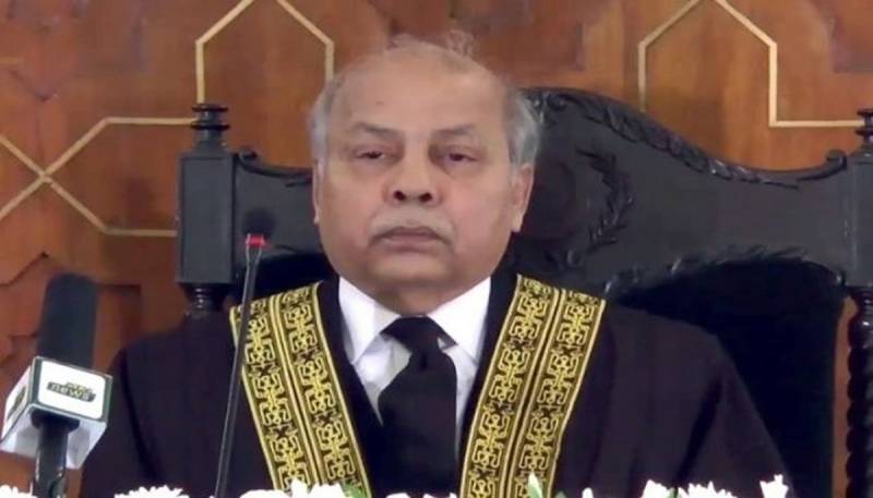  افسوس ہے پیپلز پارٹی اور مسلم لیگ ن اپنے ہی معاہدے سے پھر گئے :چیف جسٹس 