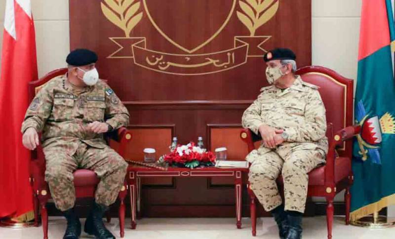 آرمی چیف کی بحرین کے عسکری حکام سے ملاقاتیں، دو طرفہ امور پر تبادلہ خیال