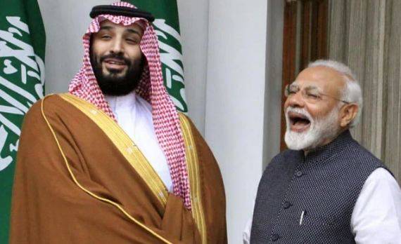 بھارتی وزیراعظم نریندر مودی نے سعودی ولی عہد کو دورہ بھارت کی دعوت دے دی 