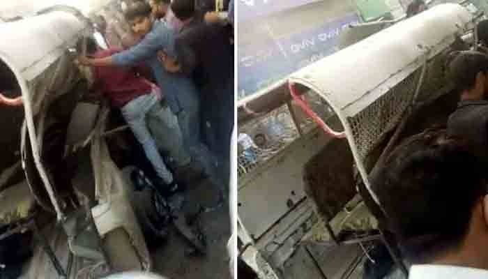 کراچی میں رینجرز کی گاڑی کے قریب دھماکا، 1 اہلکار شہید