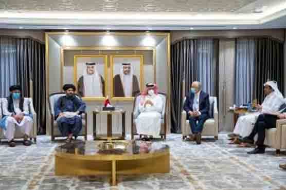  قطر میں زلمے خلیل زاد کی ملا عبد الغنی برادر سے ملاقات، اہم امور پر تبادلہ خیال