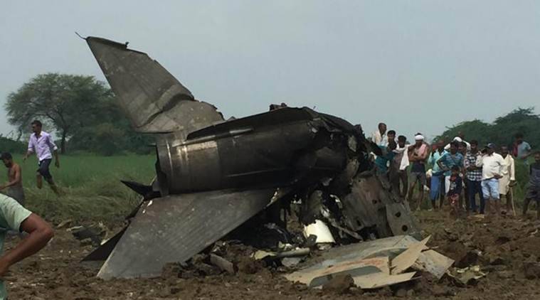 بھارتی فضائیہ کا مگ 21 گر کر تباہ ، پائلٹ ہلاک 