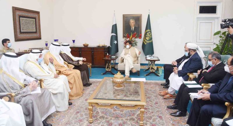 وزیراعظم سے کویت کے وزیر خارجہ سے ملاقات، دوطرفہ تعلقات کو فروغ دینے پر اتفاق