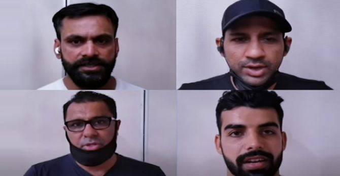 قومی کرکٹرکورونا وائرس کے خلاف آگاہی مہم میں سرگرم 