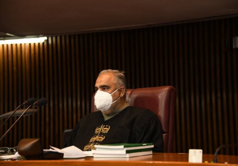 فنانس آرڈیننس پر اپوزیشن کا اعتراض، سپیکر نے 8 رکنی کمیٹی بنادی 