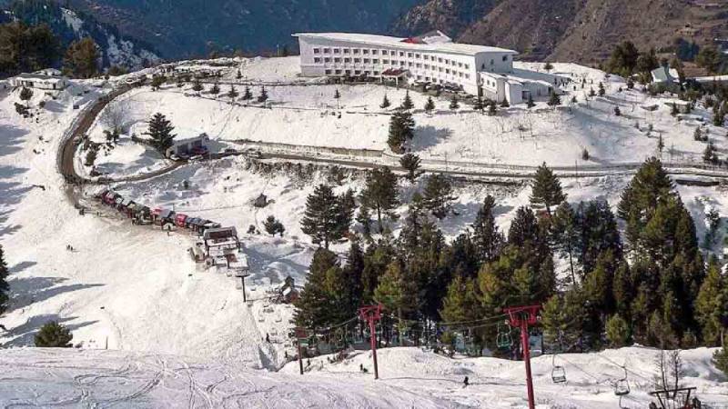 خیبر پختونخوا حکومت نے سیاحتی مقام مالم جبہ کو بند کر دیا